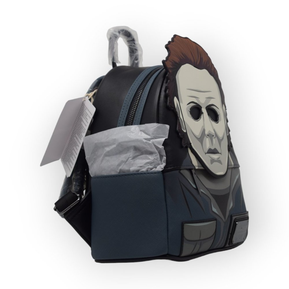 New Loungefly Michael Myers Halloween Glow-in-the-Dark Backpack Spirit Halloween - Picture 3 of 12